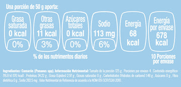 Camarón Cocido 26/30 sin Cabeza nutritional facts