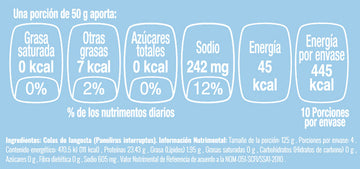 Cola de Langosta Caribeña nutritional facts